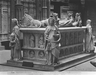 Nantes, Sint-Pieter en Sint-Pauluskathedraal, graf van Frans II, hertog van Bretagne en Marguerite van Foix, 1502-07